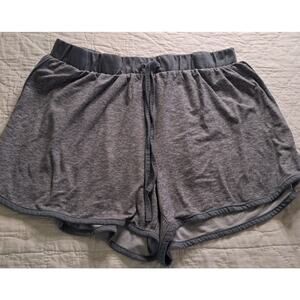 Women's PJ Essentials Gray Shorts Size Large